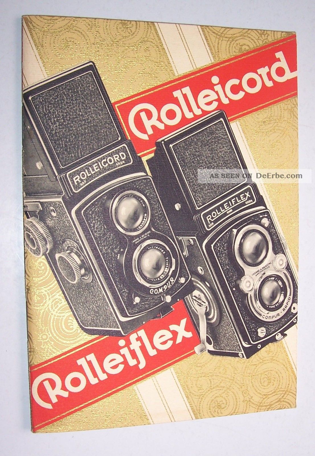 Reklame Broschüre Rolleicord Colleiflex Rollkamera Um 1935 Photographica Bild