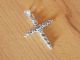 Anhänger Kreuz Mit Herkimer Diamant 925er Silber Schmuck & Accessoires Bild 2