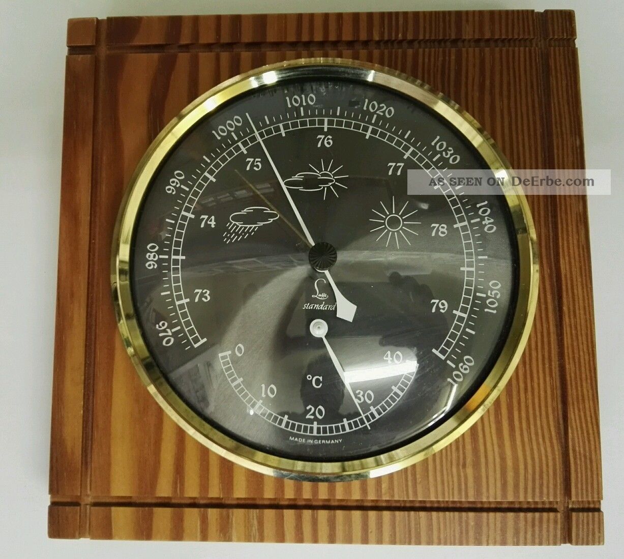 Lufft - Barometer & Thermometer - Schönes Stück Wettergeräte Bild