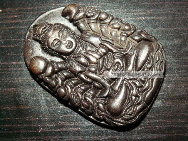 Jade Amulett Anhänger Kwan Yin Guan Yin Guanyin Schutz Buddha Göttin Entstehungszeit nach 1945 Bild