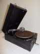 Extrem Rar - Columbia Grafonola Koffer - Grammophon Modell No.  201 Um 1925 Mechanische Musik Bild 7