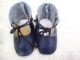 Alte Puppenkleidung Schuhe Vintage Dark Blue Laced Shoes Socks 40 Cm Doll 5 Cm Original, gefertigt vor 1970 Bild 2