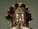 Thaibuddha - 24 Cm,  Buddha - Thailand - Messing Entstehungszeit nach 1945 Bild 5