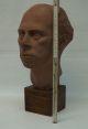 Kopf Eines Mannes - Man Head Sculpture - Skulptur - Bildhauer - Signiert 1950-1999 Bild 2