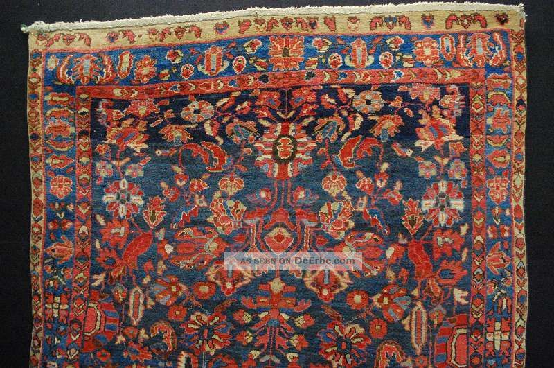 Antiker Sarough Teppich Tappeto Tapis Rug Ca:190x135cm Teppiche & Flachgewebe Bild