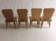 Puppenstuben Möbel Sitzgruppe Gemalt Original, gefertigt vor 1970 Bild 2