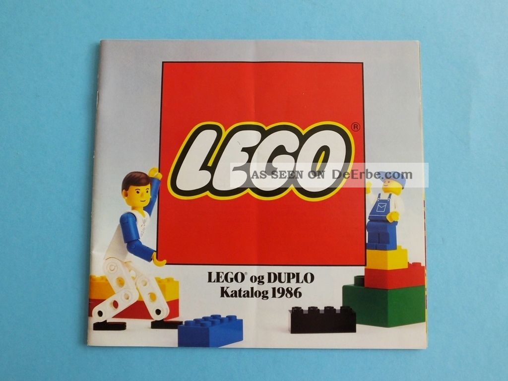 Lego Duplo Katalog 1986 In Dänischer Sprache 36 Seiten Spielzeug-Literatur Bild