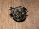 1 Silber Amulett Medaillon Kugel Duftkugel Engelsrufer Anhänger Gitter Blume Entstehungszeit nach 1945 Bild 1