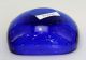 Murano Sign.  Venini Blaue Schale Mit Regelmäßigen Luftblasen,  Runder Ätzstempel Glas & Kristall Bild 1