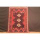 Antik Handgeknüpfter Orient Sammler Teppich Kazak Shi Raz Kasak Carpet 242x172cm Teppiche & Flachgewebe Bild 2