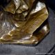 Xxl Cupid &pysche Signiert H.  Godet Bronzefigur Bronzeskulptu Bronze Figur Statue Bronze Bild 2