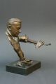 Bronze Figur “der Geiger - Geigen Spieler” - Signiert Bronze Bild 2