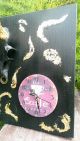 Geweih 24ct Blattgold Wandhur Uhr Kuriose Große Deko Wanddekoration Wandbild Jagd & Fischen Bild 3