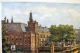 Schulwandkarte Den Haag City Innenstadt Wandtafel Ca.  1955 87x66cm Arzt & Apotheker Bild 3