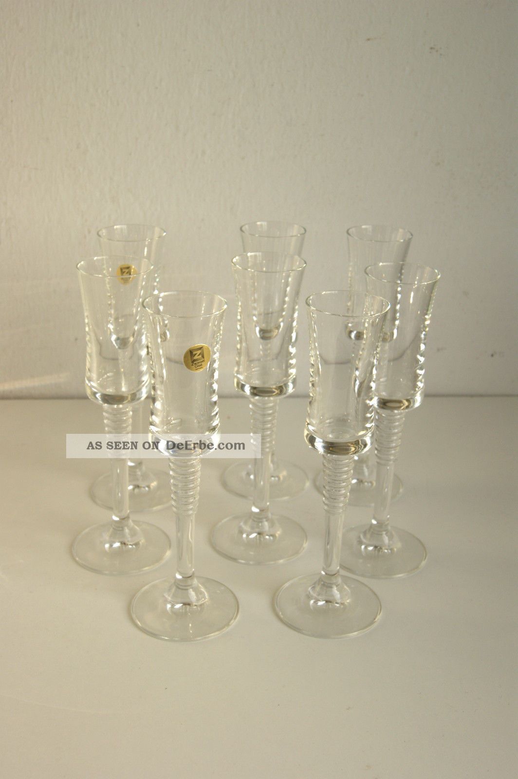 8 X Schott Zwiesel Likörglas Sherryglas Ca 17,  5 Cm Glas & Kristall Bild