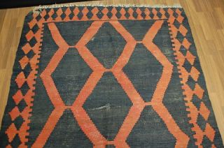 Alt Kilim Ca:370x150cm Antique Rug Tappeto Tapis Bild