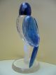 Glasfigur Papagei 17 Cm Blau Kristall Vogel Geschliffen 380 G Glas & Kristall Bild 6