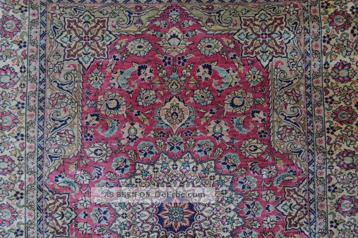 Çinar Kayseri Seidenteppich 130x92 100 Reine Natur - Seide Silk Rug Tapis Tappeto Teppiche & Flachgewebe Bild