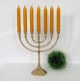 Davidleuchter 7 Arme Menora Jüdisch Menorah Antik Kerzenleuchter Kerzenständer Gefertigt nach 1945 Bild 1