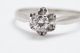 0,  34ct Tw Vsi Brillant Diamant Ring Weißgold 585 14ct Solitär Weihnachten Ringe Bild 2