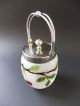 :: Jugendstil Eisglas Konfektdose Kirsche Art Nouveau Cherry Comfit Box Vessel 1890-1919, Jugendstil Bild 8