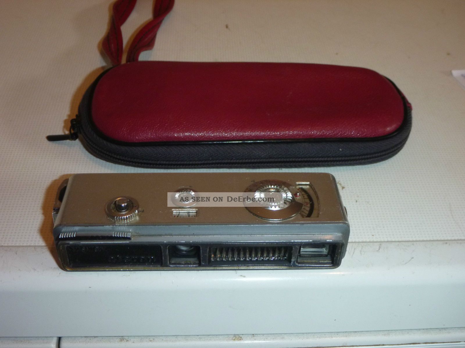 Yashica Atoron Ultra Miniature Camera,  Spy Camera,  Pocket Camera,  Case Photographica Bild
