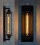 Retro Industrie Tube - Käfig Wandlampe Loft Beleuchtung Inkl.  Leuchtmittel 1920-1949, Art Déco Bild 2