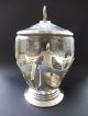 Große Jugendstil Bowle Bowl Art Nouveau Ornament Kristall Glas Wmf Or Orivit ? 1890-1919, Jugendstil Bild 1