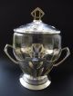 Große Jugendstil Bowle Bowl Art Nouveau Ornament Kristall Glas Wmf Or Orivit ? 1890-1919, Jugendstil Bild 5