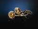 Antike Ohrringe Gold Platin Orient Perle Diamanten Um 1900 Natural Pearl Earring Schmuck & Accessoires Bild 2
