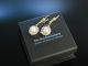 Antike Ohrringe Gold Platin Orient Perle Diamanten Um 1900 Natural Pearl Earring Schmuck & Accessoires Bild 4