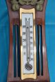 Altes Schönes Jugendstil Thermometer Mit Barometer Um 1900/1910 Technik & Instrumente Bild 3