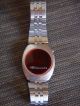 70´s °mbo Armband Uhr Led Men`s Stainless Steel Bracelet 1970-1979 Bild 3