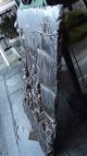 Wandrelief Kaminplatte - Kupfer Wirtshausmotiv - 71x50x2 Cm - 13 Kg - Kellerfund Metallobjekte Bild 1