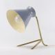 Tisch Lampe Messing Leuchte Lamp Grau 50s 50er Turgi Diabolo Stilnovo Vintage 1950-1959 Bild 4