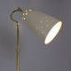 Stehlampe Lampe Messing Perforiert Vintage 50er 60er Floor Lamp Stilnovo 1950-1959 Bild 5