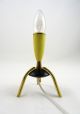 Vintage 60er Design Tischlampe Tripod Raketen Leuchte Space Age 1950-1959 Bild 5