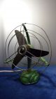 Vtg.  Libelle Tisch Ventilator Art Deco Streamline Design Windmaschine 50er Jahre Haushalt Bild 1