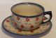 Bunzlauer Keramik Tasse Mit Unterteller (f036 - Ac61) - Blumen - 0,  3liter Nach Marke & Herkunft Bild 1