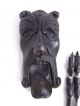 5x Historische Afrikanische Figuren Aus Holz - Antike Internationale Raritäten Entstehungszeit nach 1945 Bild 2
