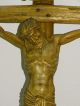 Antikes Großes Handgeschniztes Inri Kreuz Museale Qualität Skulpturen & Kruzifixe Bild 1