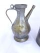 Konvolut 5 Antiker Orientalischer Gefäße Aus Metall Flasche Kanne Etc. Islamische Kunst Bild 3