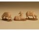 Krippenfiguren - Schafe - äsend Und Liegend Holzarbeiten Bild 1