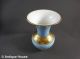 Weimar Porzellan Vase Hellblau Gold - Christa Nach Form & Funktion Bild 1