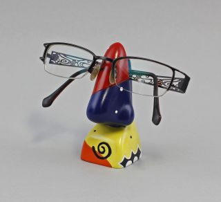 36104 Brillen - Halter Brillen - Ständer Brillenhalter Nase Bunt Bild