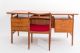 60er Danish Design Gunni Omann Schreibtisch Teak Mid Century Modern Writing Desk 1960-1969 Bild 2
