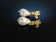 Amors Pfeile Ohrringe Silber 925 Vergoldet Barocke Zucht Perlen Tropfen Earrings Schmuck & Accessoires Bild 1