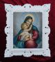 GemÄlde Madonna Delle Grazie Ikonen Bilder Antik Barock Look 45x38cm 345b Votivbilder & Sakralmalerei Bild 3