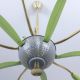 2 Sputnik 5 - Armig Decken Pendel Lampe 50er Spinne GrÜn Rockabilly Vintage 1950-1959 Bild 7