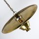 Art Deco Pendel Lampe Leuchte Messing Vintage Lamp 50er 1920-1949, Art Déco Bild 4